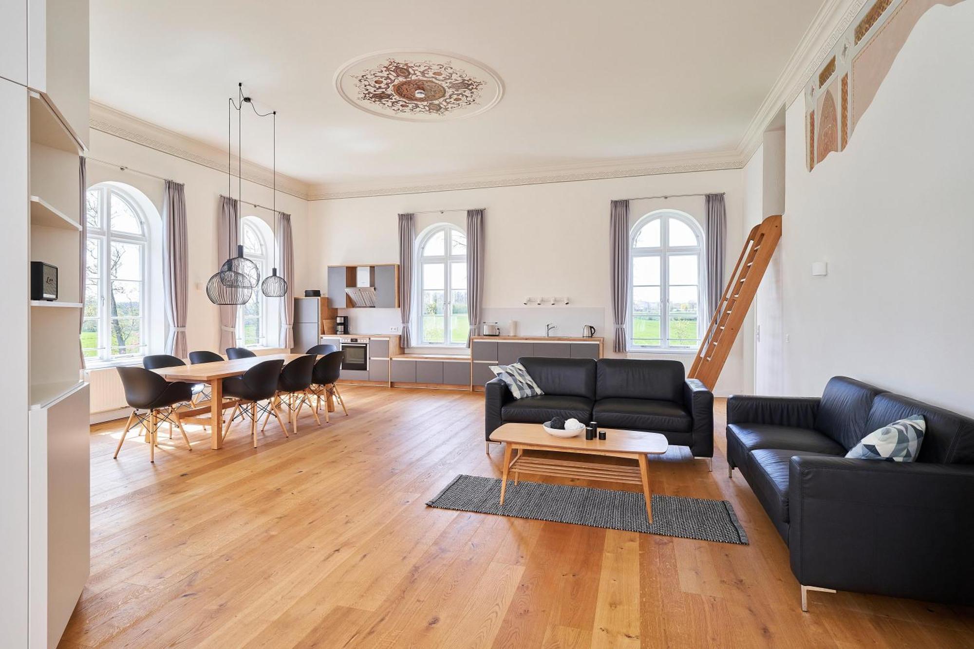 Steinberg  Ferienwohnungen Herrenhaus Gut Oestergaard מראה חיצוני תמונה