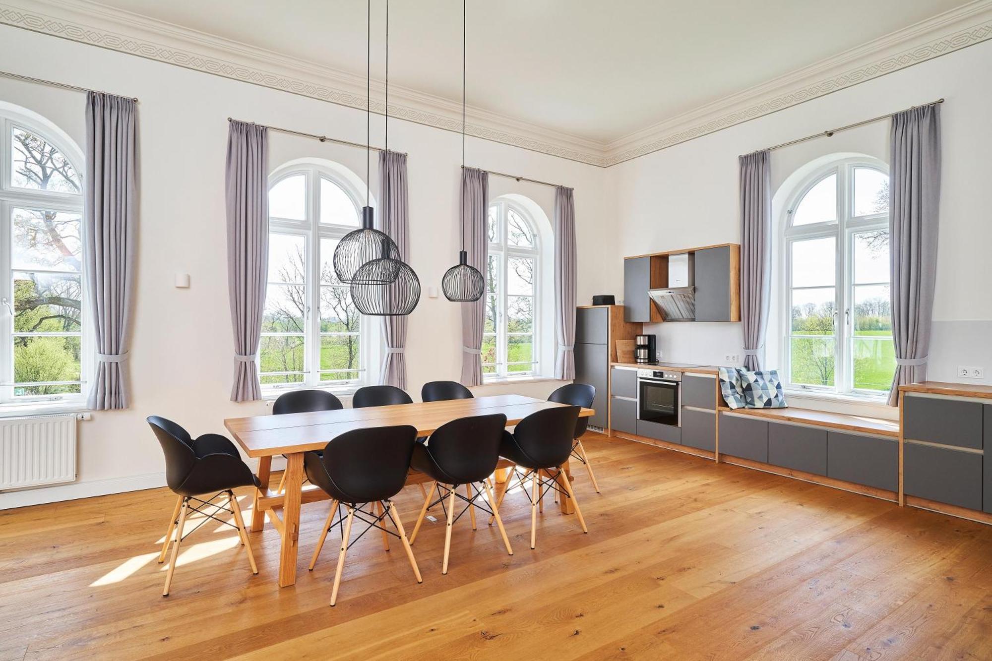 Steinberg  Ferienwohnungen Herrenhaus Gut Oestergaard מראה חיצוני תמונה